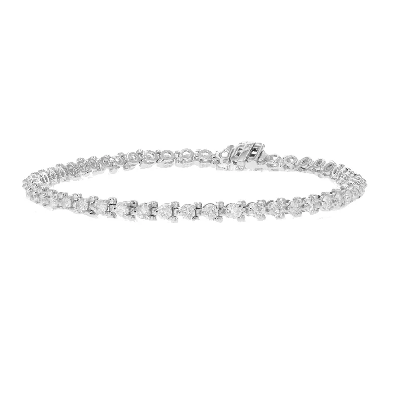 Personalized Jewelry Sale – Meaningful Gifts At Great Prices 3 cttw I1-I2 Certified Diamond Bracelet 14K White Gold G-H 3 Prong Round 7 Inch Personalized Jewelry Sale – Meaningful Gifts At Great Prices 3 cttw I1-I2 Certified Diamond Bracelet 14K White Gold G-H 3 Prong Round 7 Inch