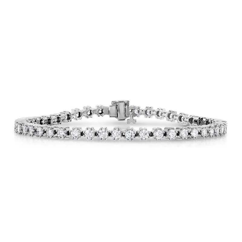 Exclusive Jewelry Bundles At Discounted Rates 4 cttw Diamond Tennis Bracelet 14K White Gold Classic 8 Prong Round 7 Inch Exclusive Jewelry Bundles At Discounted Rates 4 cttw Diamond Tennis Bracelet 14K White Gold Classic 8 Prong Round 7 Inch