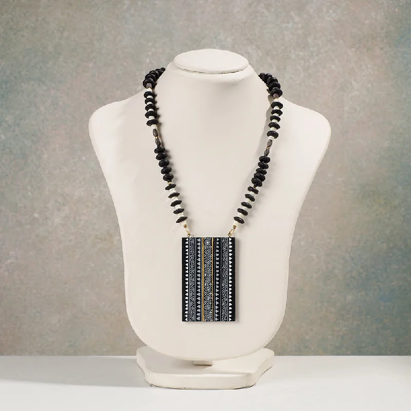 Grab Your Favorite Jewelry At The Lowest Prices Miniature Handpainted Wooden Necklace With Beads Grab Your Favorite Jewelry At The Lowest Prices Miniature Handpainted Wooden Necklace With Beads