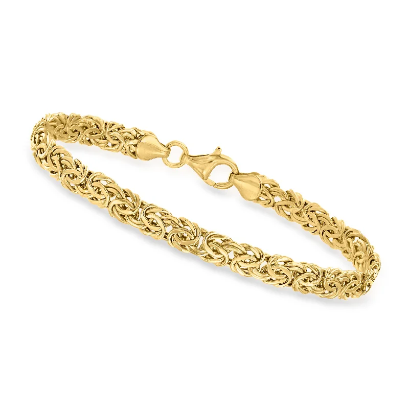 The Perfect Jewelry Piece At The Perfect Price Canaria 10kt Yellow Gold Byzantine Bracelet The Perfect Jewelry Piece At The Perfect Price Canaria 10kt Yellow Gold Byzantine Bracelet