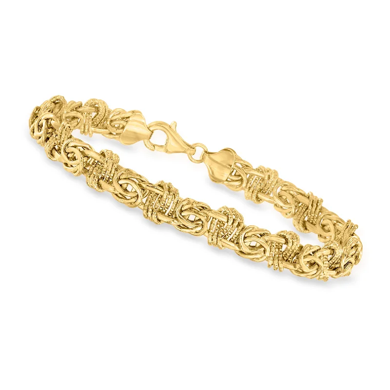 Special Jewelry Deals – Upgrade Your Collection Canaria 10kt Yellow Gold Flat Modified Byzantine Bracelet Special Jewelry Deals – Upgrade Your Collection Canaria 10kt Yellow Gold Flat Modified Byzantine Bracelet