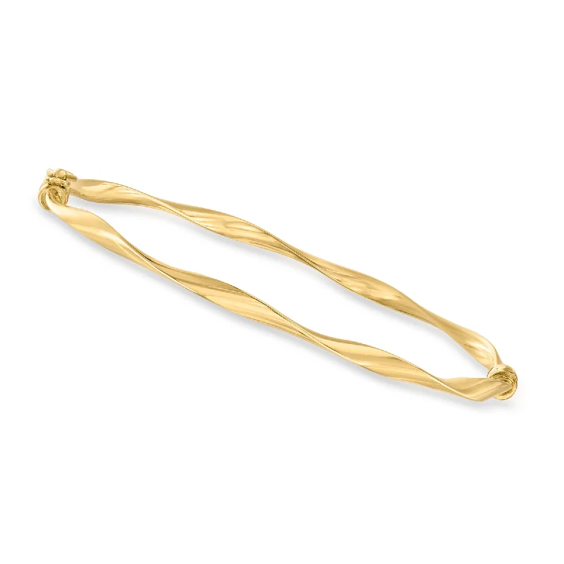 Best Jewelry Deals – Shop Premium Pieces At Great Prices Canaria Italian 10kt Yellow Gold Twisted Bangle Bracelet Best Jewelry Deals – Shop Premium Pieces At Great Prices Canaria Italian 10kt Yellow Gold Twisted Bangle Bracelet