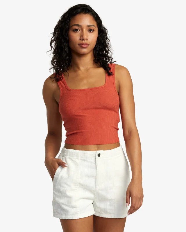 Soft, Supportive Yoga Wear At Unbeatable Savings Daylight Corduroy Shorts - Natural