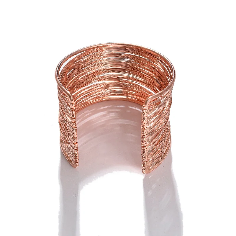 Seasonal Jewelry Clearance – Best Styles At The Lowest Prices Gold Color Gold Plated Designer Cuff Bracelet For Women's Seasonal Jewelry Clearance – Best Styles At The Lowest Prices Gold Color Gold Plated Designer Cuff Bracelet For Women's