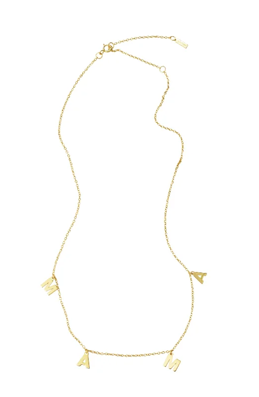 Trendy And Classic Jewelry Now At Reduced Prices Adornia Mama Neckalce gold