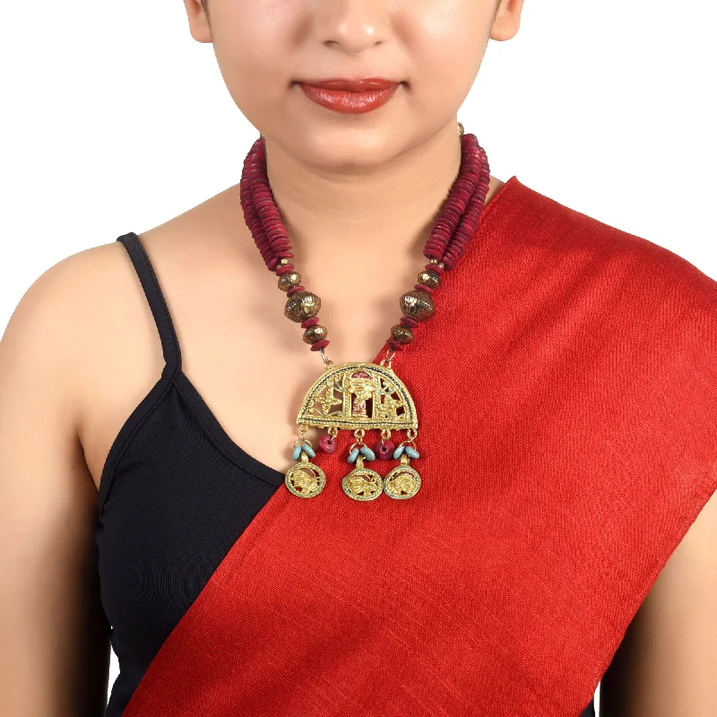 Unique Jewelry Designs Now At Discounted Rates The Queen's Loop Handcrafted Tribal Necklace Unique Jewelry Designs Now At Discounted Rates The Queen's Loop Handcrafted Tribal Necklace
