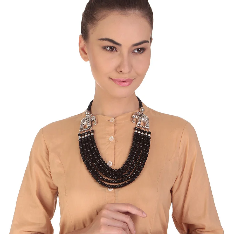 Premium Jewelry Now Available At Special Discounts Handcrafted Black Beads Necklace by Bamboo Tree Jewels Premium Jewelry Now Available At Special Discounts Handcrafted Black Beads Necklace by Bamboo Tree Jewels