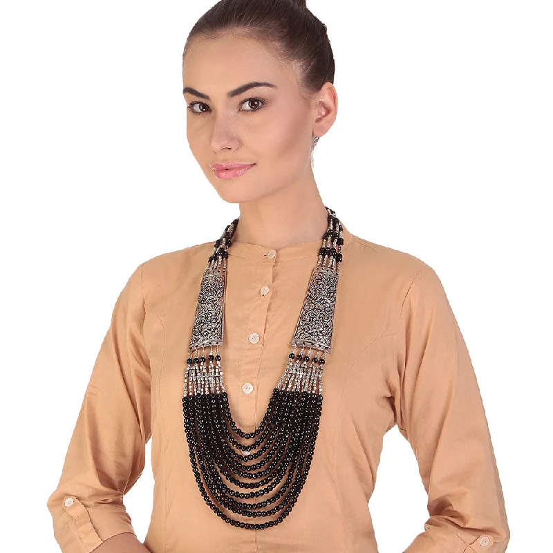 Limited-Time Offer On Elegant Jewelry Pieces Handcrafted Black Beads Necklace by Bamboo Tree Jewels Limited-Time Offer On Elegant Jewelry Pieces Handcrafted Black Beads Necklace by Bamboo Tree Jewels