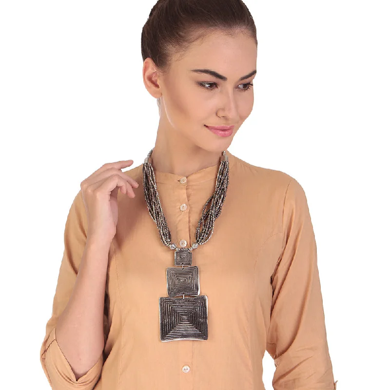 Elegant Jewelry, Exclusive Prices – Shop Now Handcrafted Silver Beads Necklace by Bamboo Tree Jewels Elegant Jewelry, Exclusive Prices – Shop Now Handcrafted Silver Beads Necklace by Bamboo Tree Jewels