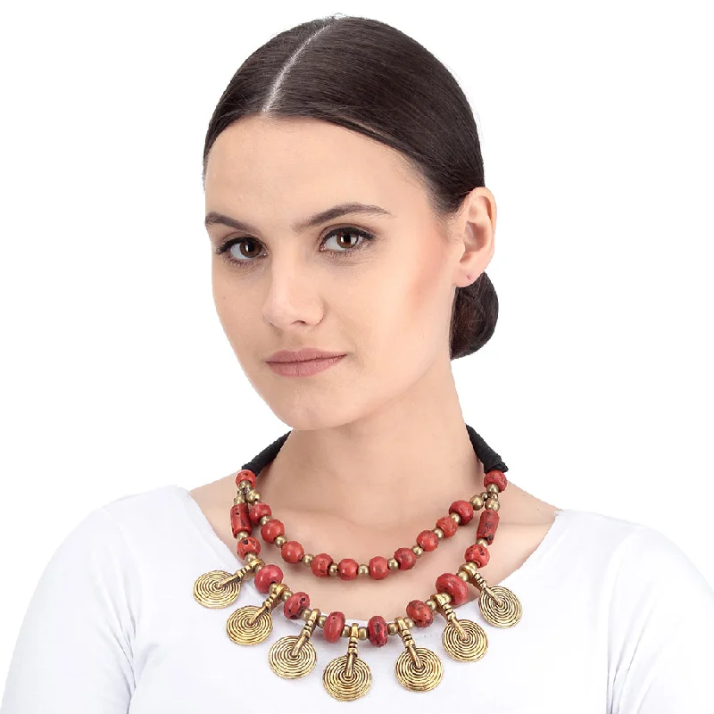 Grab Your Favorite Jewelry At The Lowest Prices Handcrafted Red Beads Necklace by Bamboo Tree Jewels Grab Your Favorite Jewelry At The Lowest Prices Handcrafted Red Beads Necklace by Bamboo Tree Jewels