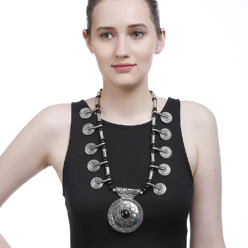 Luxury Jewelry At Unbeatable Discounts Handcrafted Black Beads Necklace by Bamboo Tree Jewels Luxury Jewelry At Unbeatable Discounts Handcrafted Black Beads Necklace by Bamboo Tree Jewels