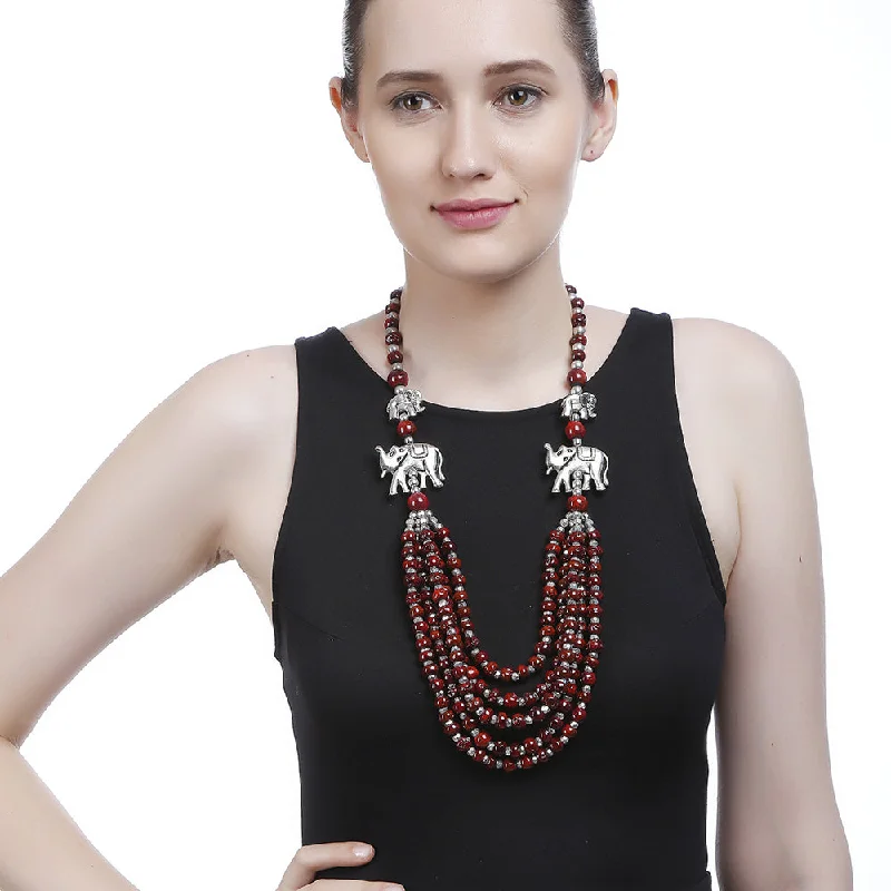 Flash Sale On Exquisite Jewelry – Don't Miss Out Handcrafted Red Beads Necklace by Bamboo Tree Jewels Flash Sale On Exquisite Jewelry – Don't Miss Out Handcrafted Red Beads Necklace by Bamboo Tree Jewels