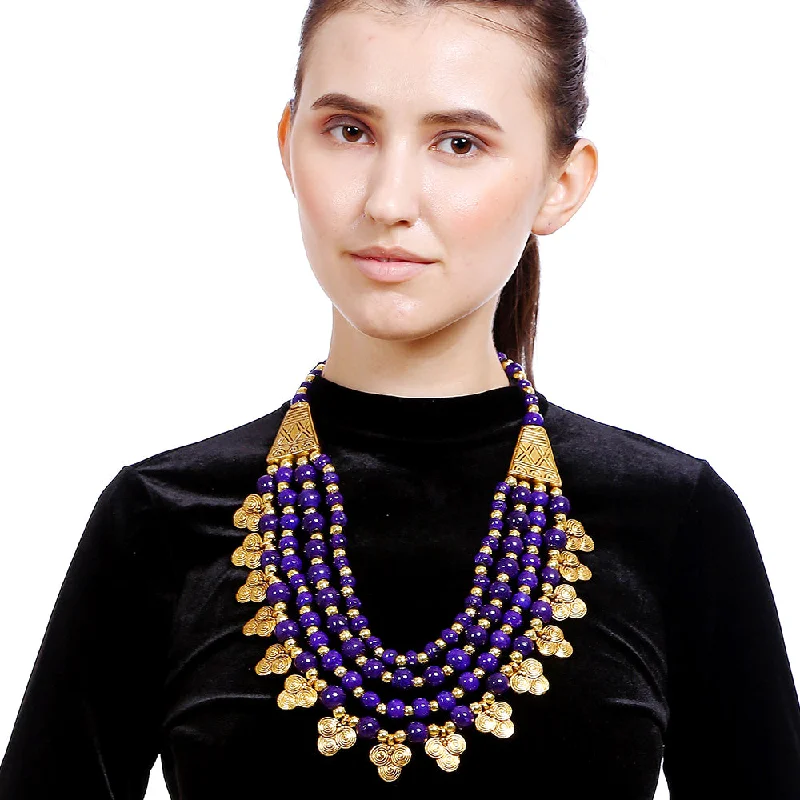 Luxury Handcrafted Jewelry For Elegant Looks Handcrafted Beads Necklace by Bamboo Tree Jewels Luxury Handcrafted Jewelry For Elegant Looks Handcrafted Beads Necklace by Bamboo Tree Jewels
