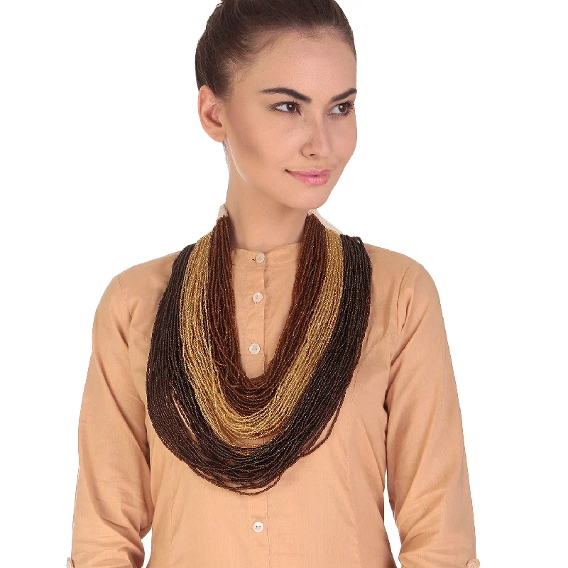 Limited-Time Jewelry Sale – Don't Miss Out On Dazzling Discounts Handcrafted Brown Beads Necklace by Bamboo Tree Jewels Limited-Time Jewelry Sale – Don't Miss Out On Dazzling Discounts Handcrafted Brown Beads Necklace by Bamboo Tree Jewels