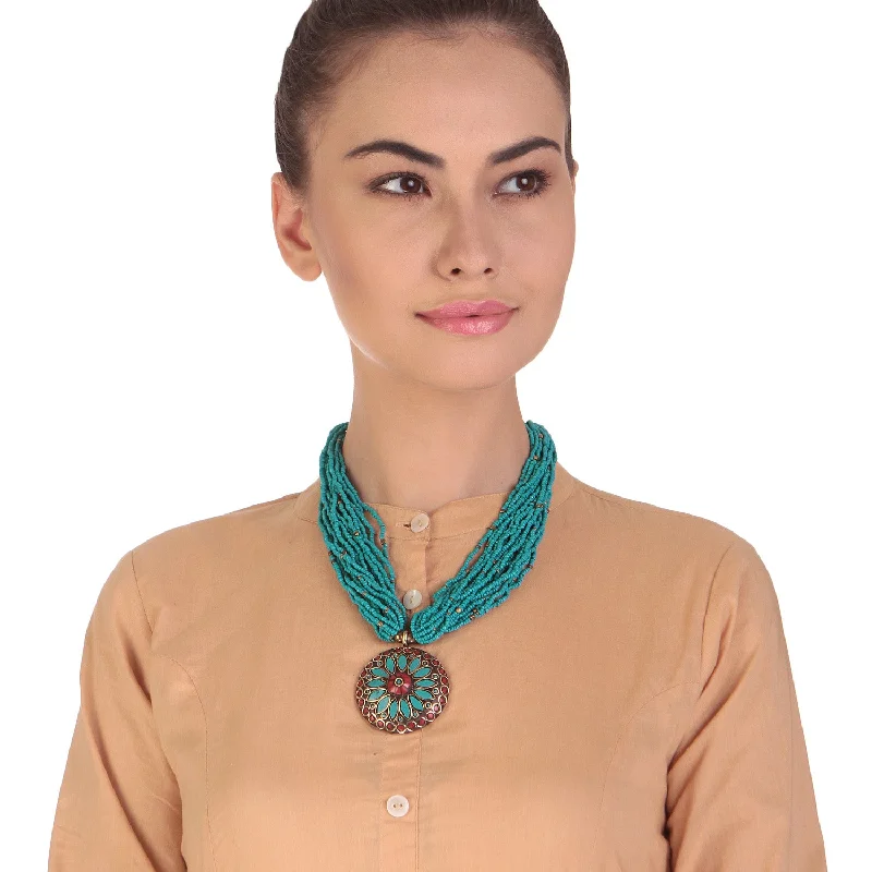 Dazzle In Elegance With Our Biggest Jewelry Sale Handcrafted Green Beads Necklace by Bamboo Tree Jewels Dazzle In Elegance With Our Biggest Jewelry Sale Handcrafted Green Beads Necklace by Bamboo Tree Jewels