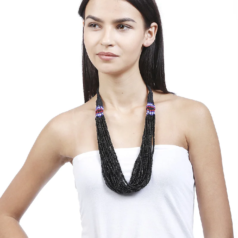 Exclusive Gemstone Jewelry Markdowns – Shop Now Handcrafted Black Beads Necklace by Bamboo Tree Jewels Exclusive Gemstone Jewelry Markdowns – Shop Now Handcrafted Black Beads Necklace by Bamboo Tree Jewels