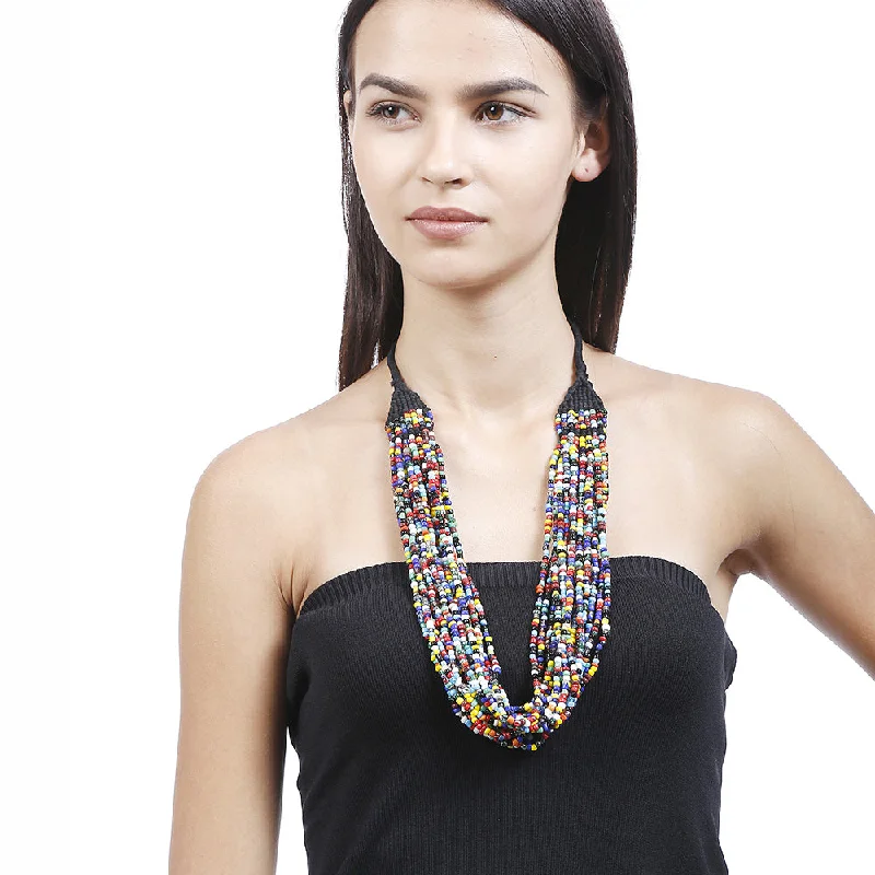 Stunning Jewelry Pieces At The Lowest Prices Ever Handcrafted Multicolour Beads Necklace by Bamboo Tree Jewels Stunning Jewelry Pieces At The Lowest Prices Ever Handcrafted Multicolour Beads Necklace by Bamboo Tree Jewels