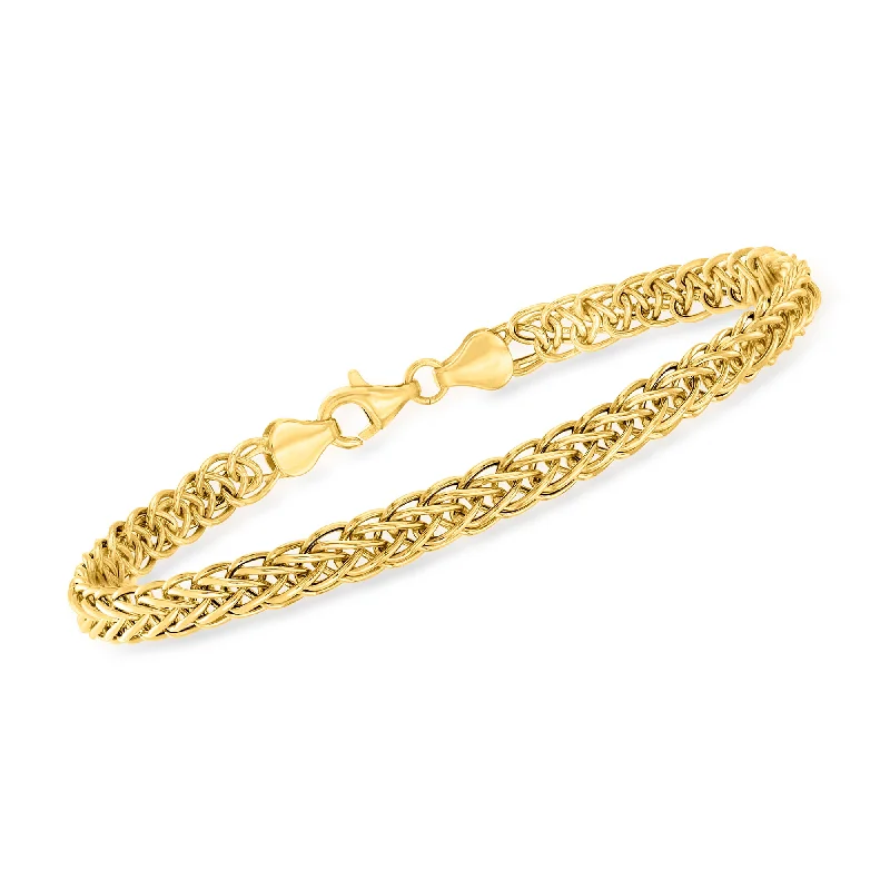 Exclusive Jewelry Sale – Shine For Less Ross-Simons 18kt Yellow Gold Wheat-Link Bracelet Exclusive Jewelry Sale – Shine For Less Ross-Simons 18kt Yellow Gold Wheat-Link Bracelet