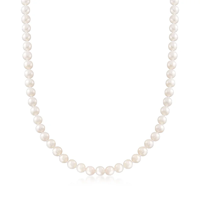 Trendy Minimalist Jewelry For Everyday Wear Ross-Simons 6-7mm Cultured Pearl Necklace With 14kt Yellow Gold Trendy Minimalist Jewelry For Everyday Wear Ross-Simons 6-7mm Cultured Pearl Necklace With 14kt Yellow Gold