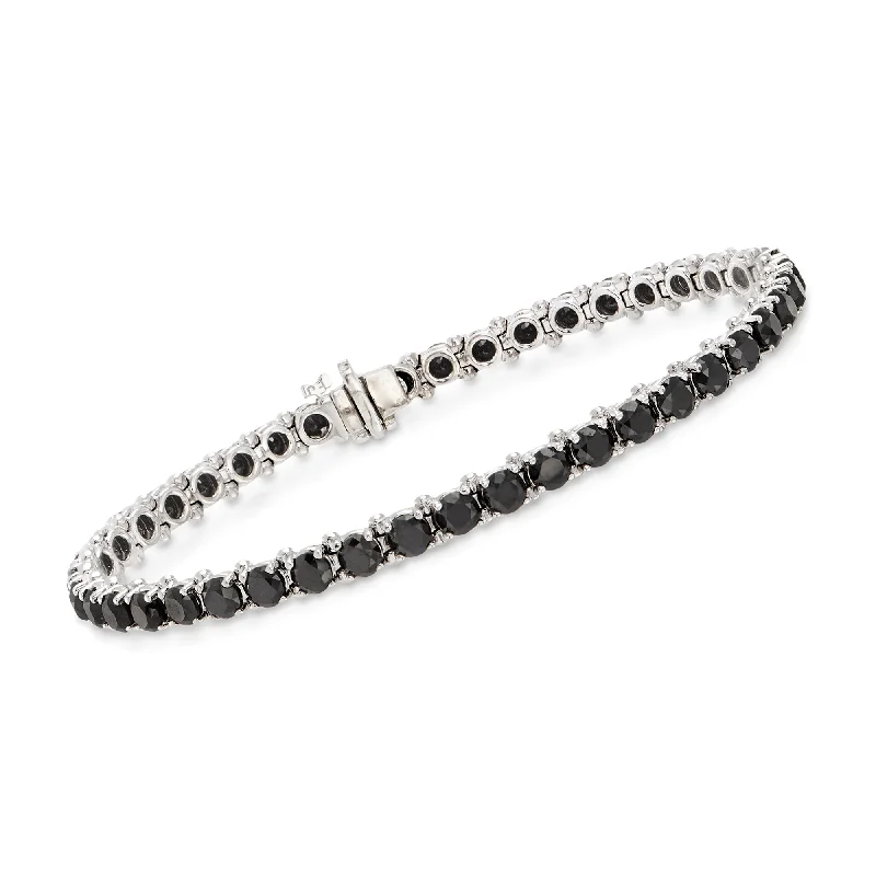 Trending Jewelry Styles Now At Limited-Time Discounts Ross-Simons Black Diamond Tennis Bracelet in 14kt White Gold Trending Jewelry Styles Now At Limited-Time Discounts Ross-Simons Black Diamond Tennis Bracelet in 14kt White Gold