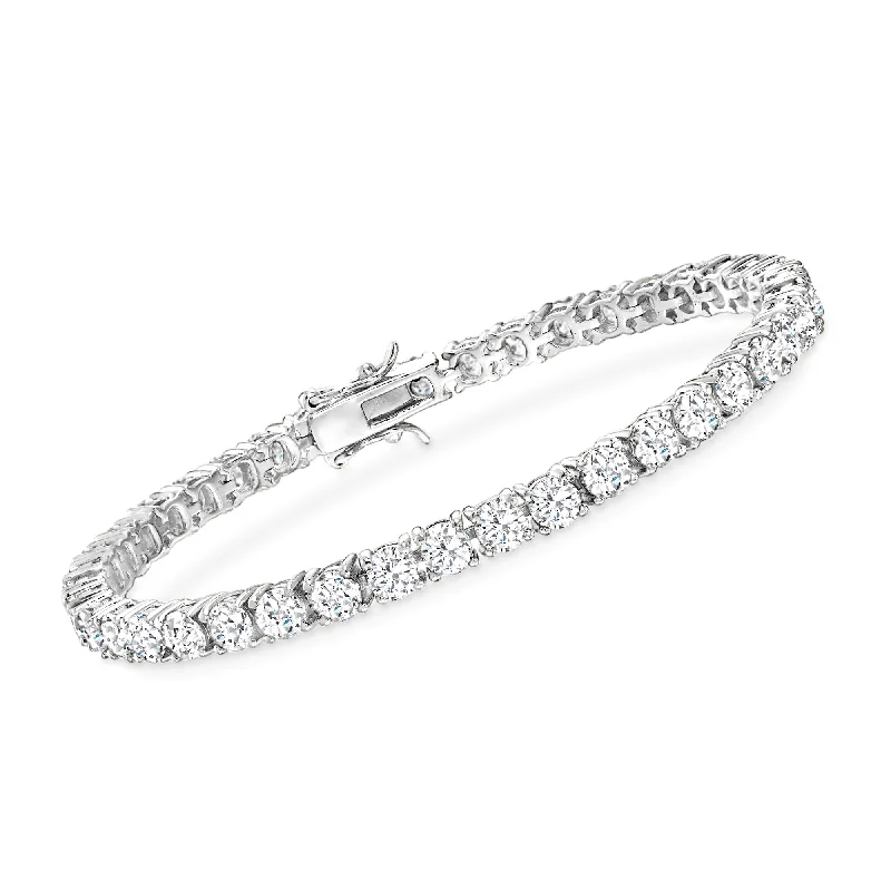 Handcrafted Jewelry Sale – Unique Designs At Low Prices Ross-Simons CZ Tennis Bracelet in Sterling Silver Handcrafted Jewelry Sale – Unique Designs At Low Prices Ross-Simons CZ Tennis Bracelet in Sterling Silver