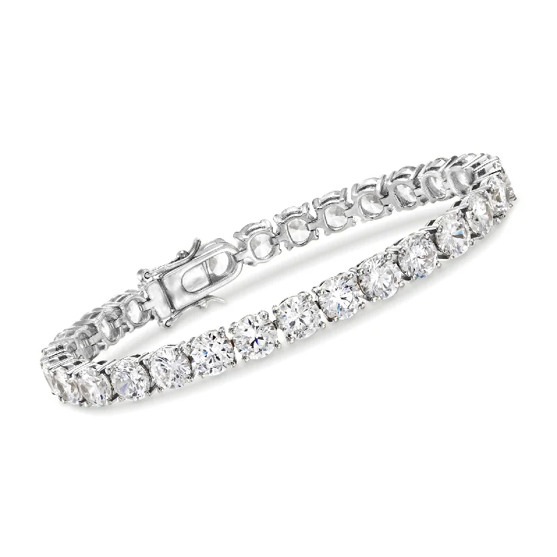 Trending Jewelry Styles Now At Limited-Time Discounts Ross-Simons CZ Tennis Bracelet in Sterling Silver Trending Jewelry Styles Now At Limited-Time Discounts Ross-Simons CZ Tennis Bracelet in Sterling Silver