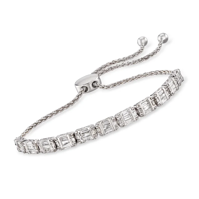 Save On Luxury Jewelry Pieces – Limited-Time Offers Ross-Simons Diamond Bolo Bracelet in Sterling Silver Save On Luxury Jewelry Pieces – Limited-Time Offers Ross-Simons Diamond Bolo Bracelet in Sterling Silver