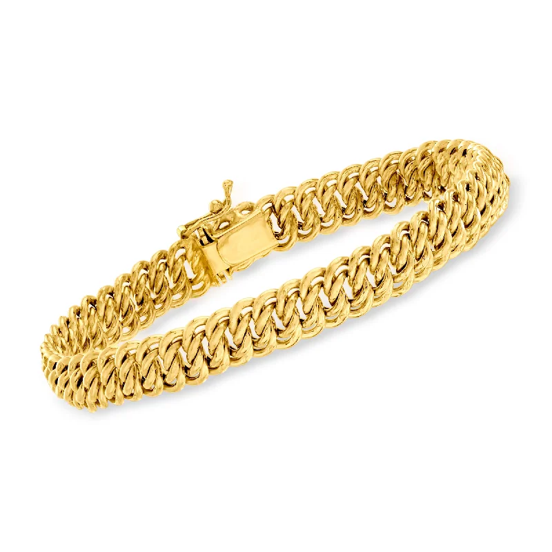 Limited-Time Jewelry Sale – Elegant Styles At Less Ross-Simons Italian 14kt Yellow Gold Americana-Link Bracelet