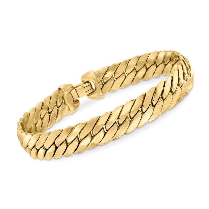 Jewelry Clearance Sale – Final Reductions Ross-Simons Italian 14kt Yellow Gold Cuban-Link Bracelet Jewelry Clearance Sale – Final Reductions Ross-Simons Italian 14kt Yellow Gold Cuban-Link Bracelet