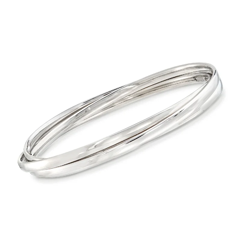 Fashion-Forward Jewelry At Incredible Prices Ross-Simons Italian Sterling Silver Rolling Bangle Bracelet Fashion-Forward Jewelry At Incredible Prices Ross-Simons Italian Sterling Silver Rolling Bangle Bracelet