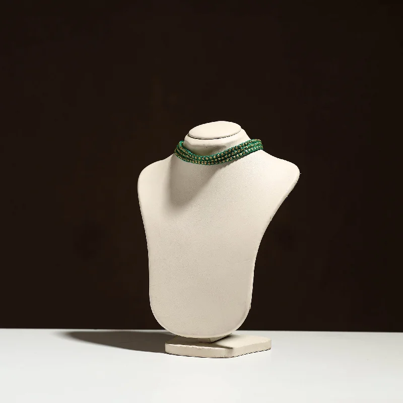 Dainty Floral Jewelry For Feminine Elegance Tribal Odisha Dokra Threadwork Handmade Choker Necklace 02 Dainty Floral Jewelry For Feminine Elegance Tribal Odisha Dokra Threadwork Handmade Choker Necklace 02