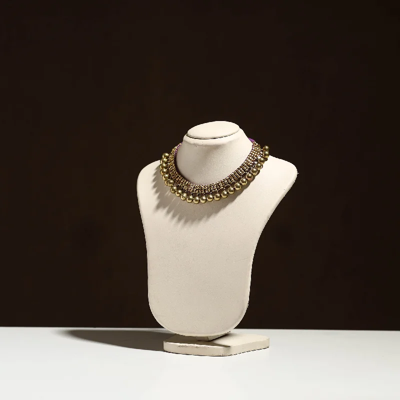 Versatile Layering Jewelry For Effortless Chic Tribal Odisha Dokra Threadwork Handmade Choker Necklace 08 Versatile Layering Jewelry For Effortless Chic Tribal Odisha Dokra Threadwork Handmade Choker Necklace 08