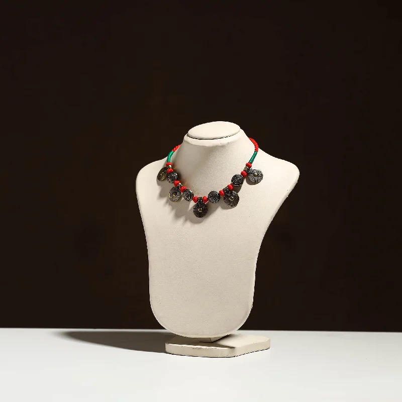 Bohemian-Inspired Jewelry For Free-Spirited Fashion Tribal Odisha Dokra Threadwork Handmade Necklace 16 Bohemian-Inspired Jewelry For Free-Spirited Fashion Tribal Odisha Dokra Threadwork Handmade Necklace 16