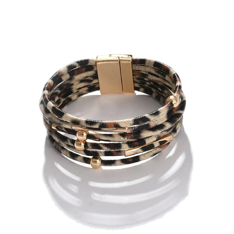 Trending Jewelry Now At Unbeatable Prices Women Brown  Beige Gold-plated Bracelet