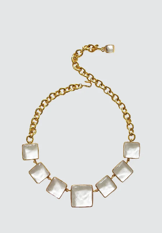 Must-Have Jewelry Pieces At Reduced Prices Chain & Crystal Pave Necklace