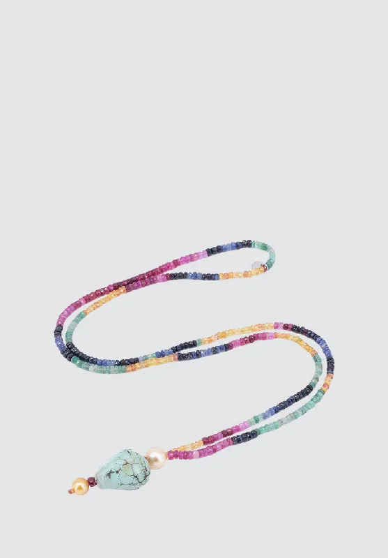 Get The Sparkle You Love At Prices You Adore Golden Rainbow Rock Necklace