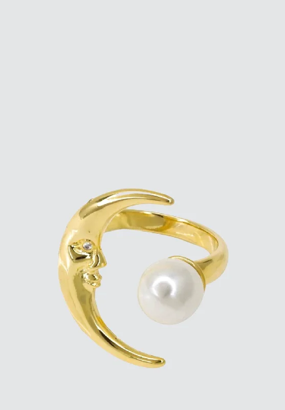 Best-Selling Jewelry Styles Now At Exclusive Discounts Moon Ring In Gold