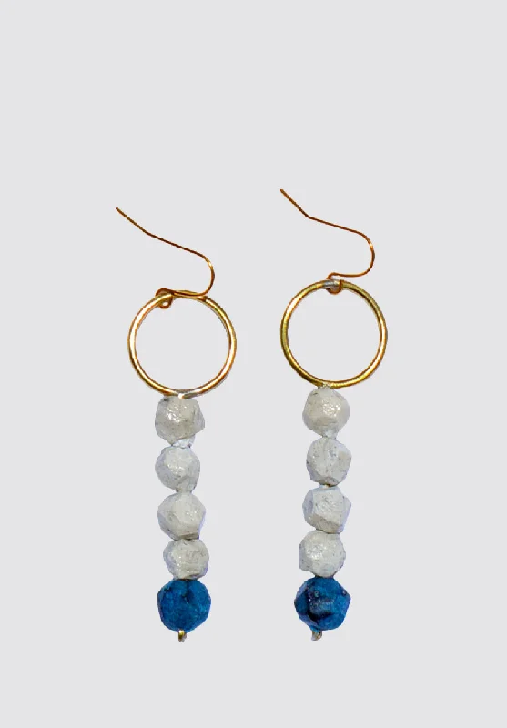Affordable Gold-Plated Jewelry For Modern Fashion Quartz Earring