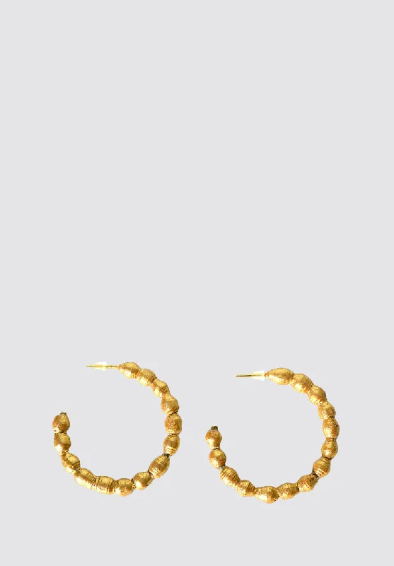 High-Quality Gemstone Jewelry For Special Occasions Sol Hoops | Gold