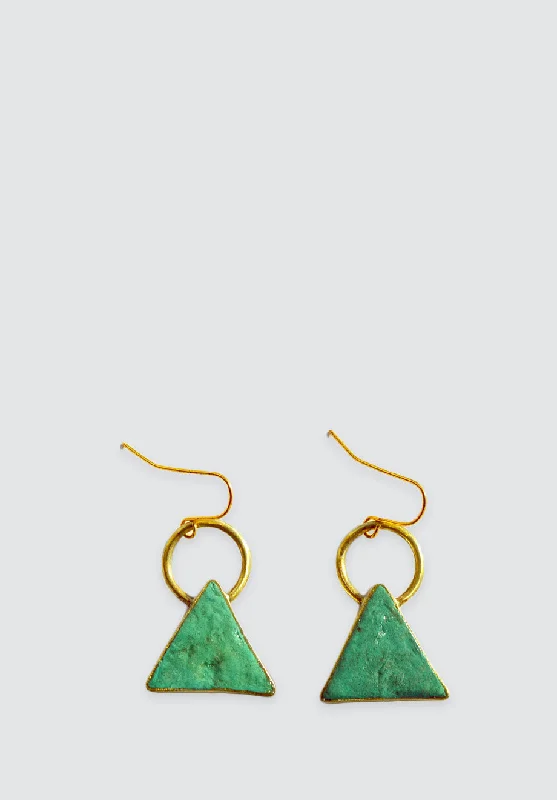 Clearance Sale On High-End Jewelry Collections Triangle Pulp Earring
