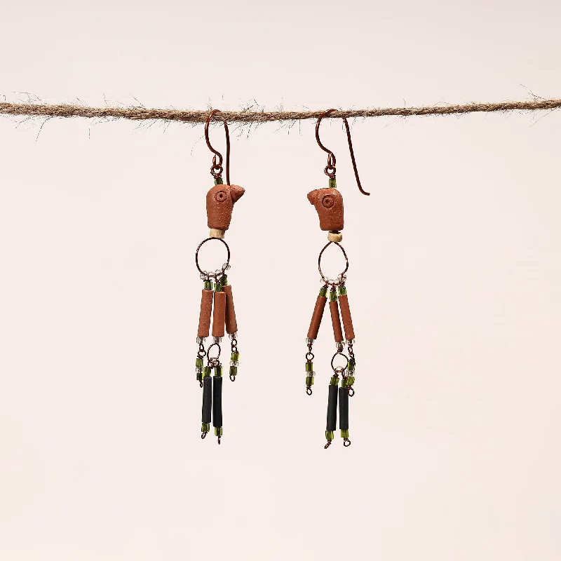 Chic And Stylish Jewelry At Discounted Prices Terracotta Clay Handmade Earrings