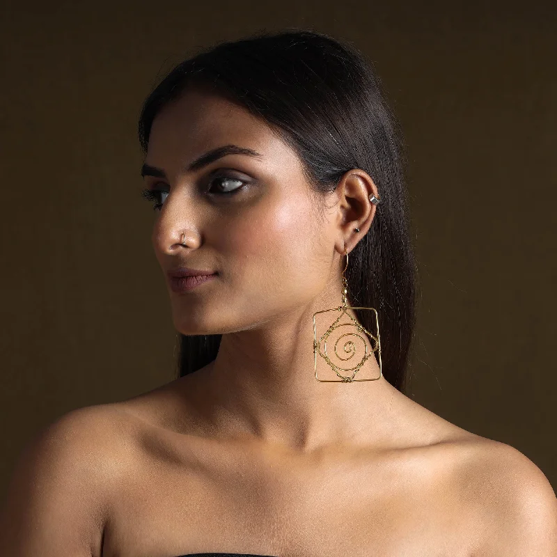Elegant Designs, Unbeatable Discounts – Shop Jewelry Now Brass Metal Handcrafted Dokra Earrings by Asalkaar Elegant Designs, Unbeatable Discounts – Shop Jewelry Now Brass Metal Handcrafted Dokra Earrings by Asalkaar
