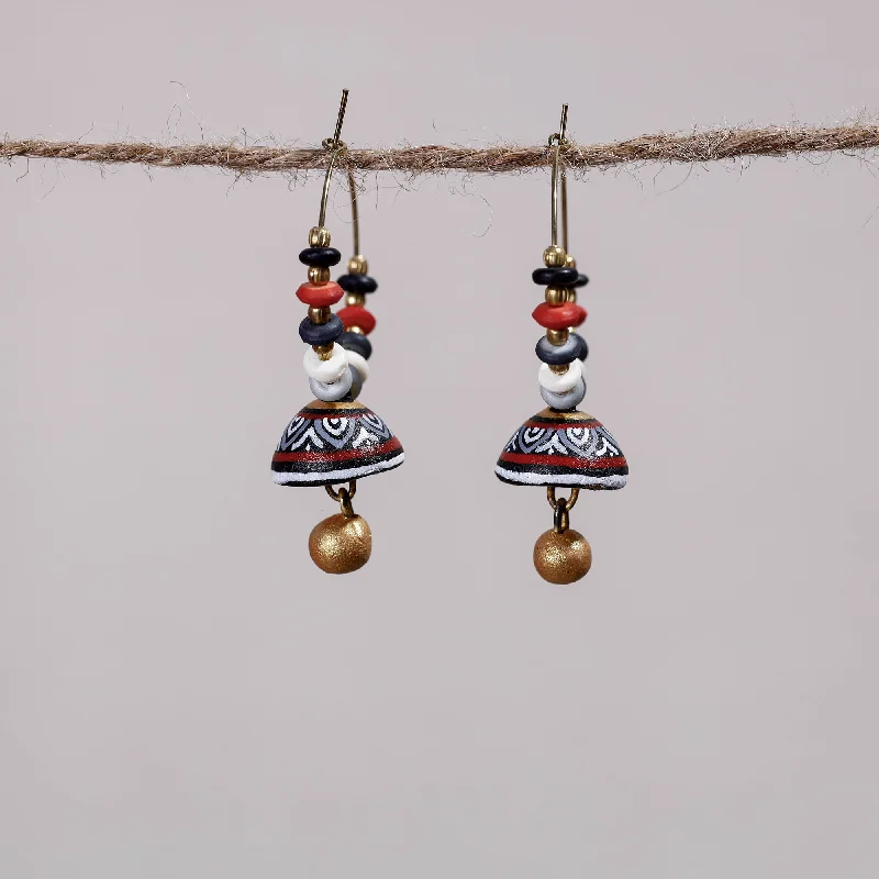 Timeless Beauty, Unbeatable Deals – Jewelry Sale On Miniature Handpainted Terracotta Big Bali Earrings Timeless Beauty, Unbeatable Deals – Jewelry Sale On Miniature Handpainted Terracotta Big Bali Earrings