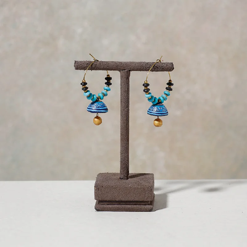 Don't Miss Out On Bestselling Jewelry At Special Prices Miniature Handpainted Terracotta Big Bali Earrings Don't Miss Out On Bestselling Jewelry At Special Prices Miniature Handpainted Terracotta Big Bali Earrings