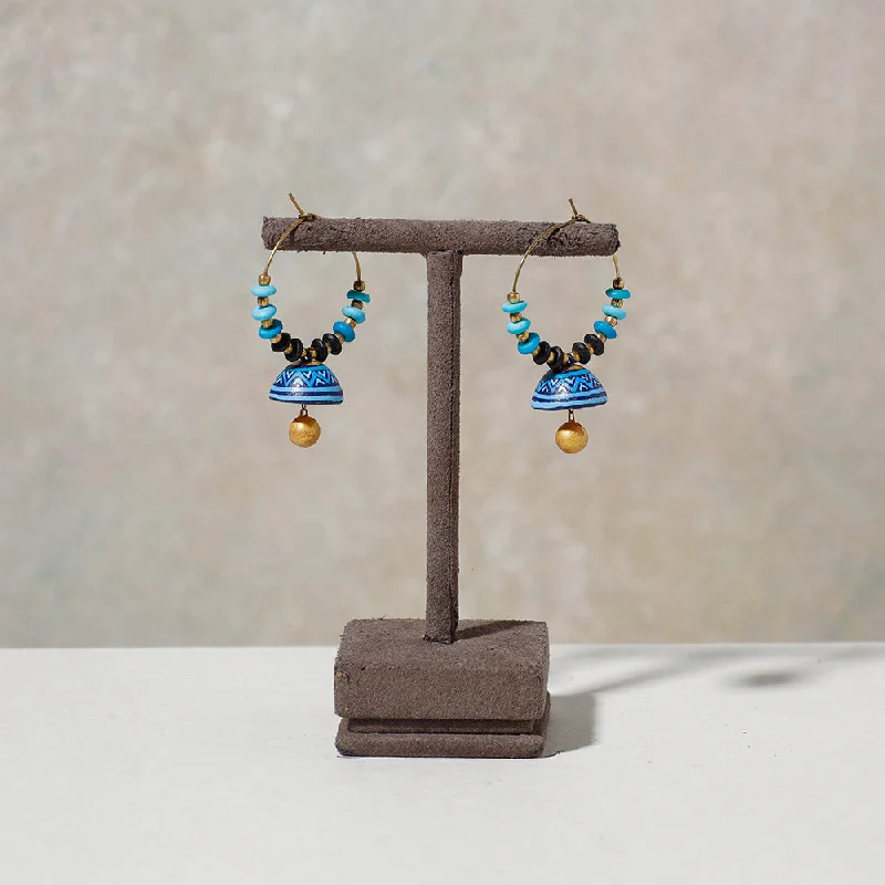 Jewelry Flash Sale – Stylish Designs At Unbeatable Rates Miniature Handpainted Terracotta Big Bali Earrings Jewelry Flash Sale – Stylish Designs At Unbeatable Rates Miniature Handpainted Terracotta Big Bali Earrings