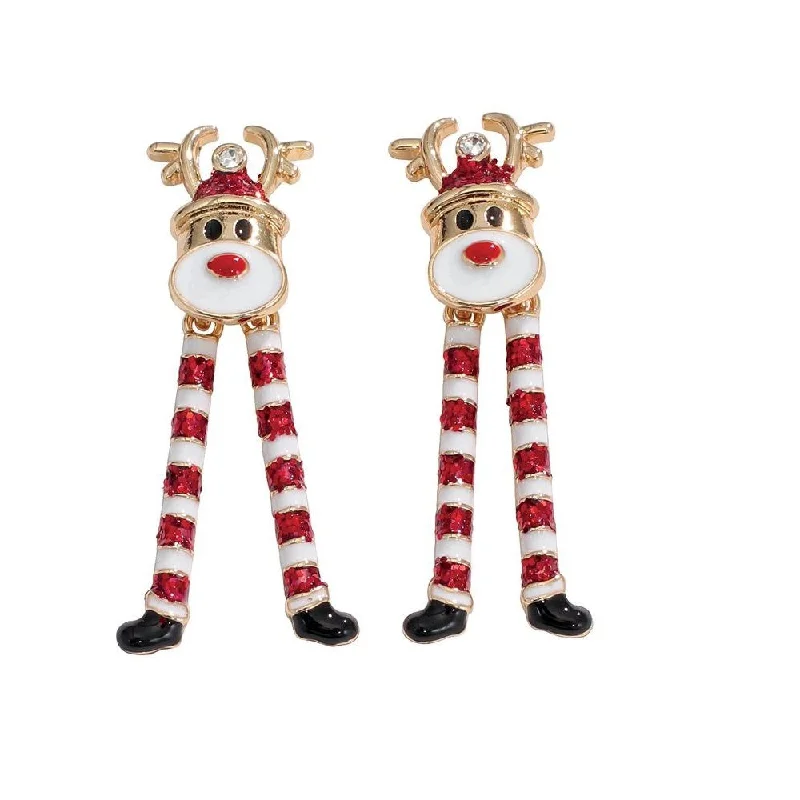 Jewelry Clearance Sale – Final Reductions Holiday Earrings Dancing Rudolphs
