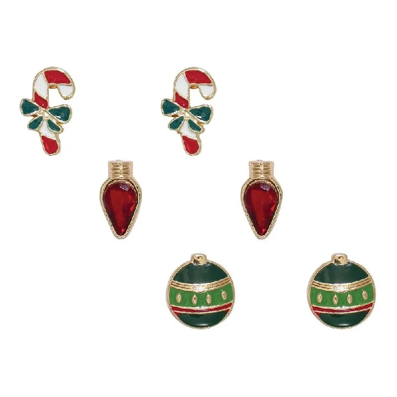 Shop Stylish Jewelry Now And Save Big Holiday Earrings Holiday Decorations Trio