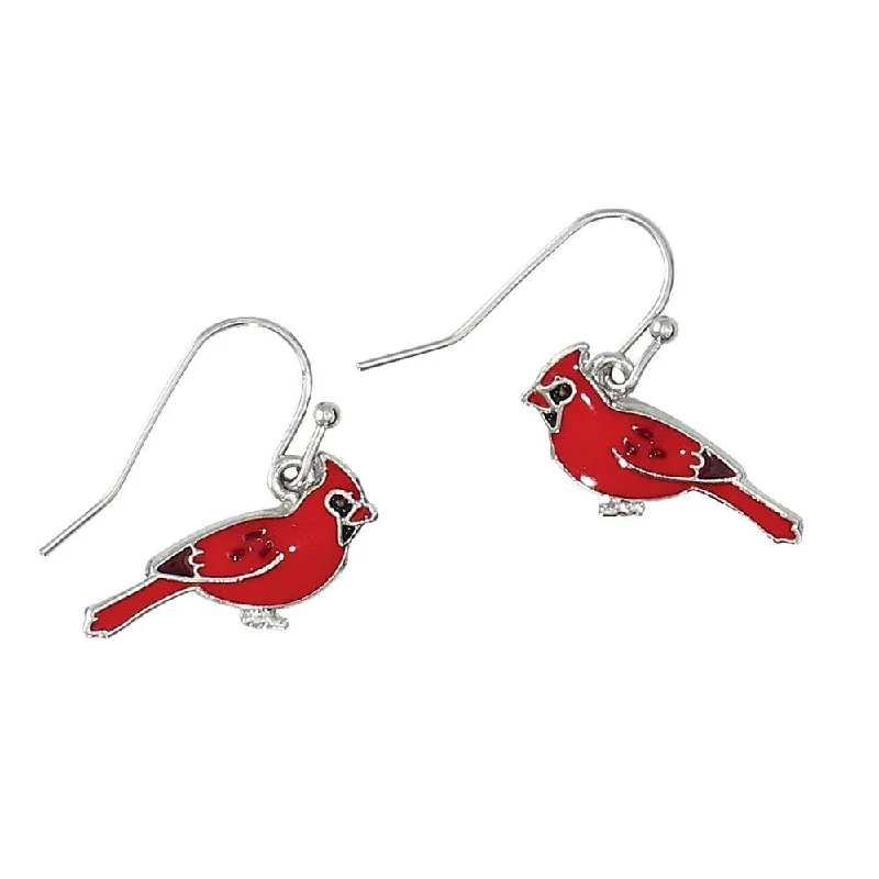 Exclusive Jewelry Sale Event – Shop Now Holiday Earrings Red Enamel Cardinals