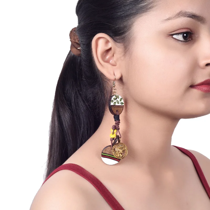 Unbeatable Offers On Luxury And Everyday Jewelry Boho Chic: Hanging Brass Wooden Earrings with Leaf Designs Unbeatable Offers On Luxury And Everyday Jewelry Boho Chic: Hanging Brass Wooden Earrings with Leaf Designs