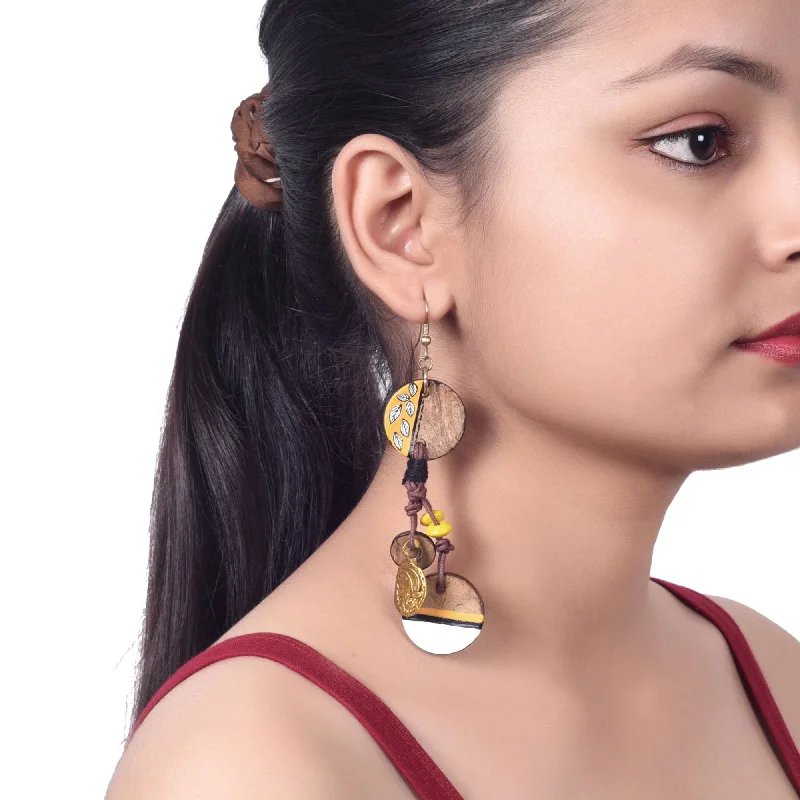 Affordable Elegance – Premium Jewelry At Special Prices Boho Chic: Hanging Brass Wooden Earrings Affordable Elegance – Premium Jewelry At Special Prices Boho Chic: Hanging Brass Wooden Earrings